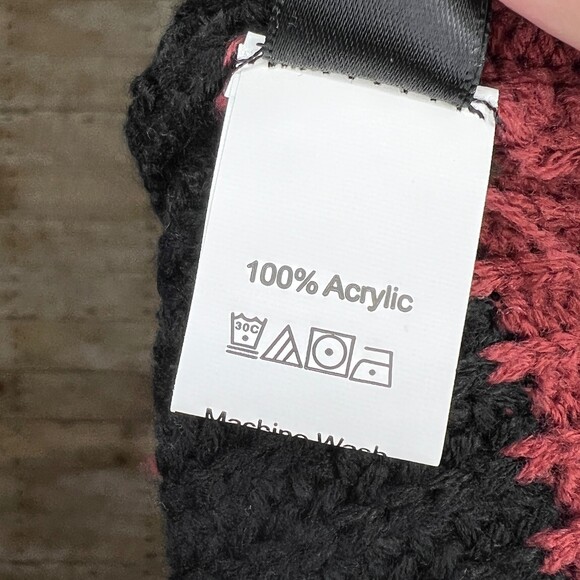 SHEIN CURVE MULTICOLOR LOOSE FIT RAW/FRAYED SHREDDED HEM KNIT SWEATER SIZE 3XL - Picture 3 of 3